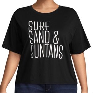 Tops - "Surf, Sand & Suntans" Tee Tops - "Surf, Sand & Suntans" Tee